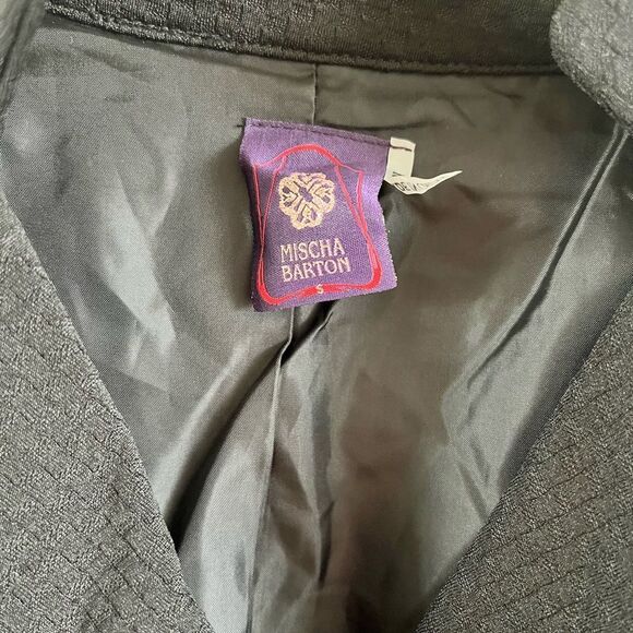 Mischa Barton Mary Jane Jacket in Black Size S NWOT - Picture 3 of 11